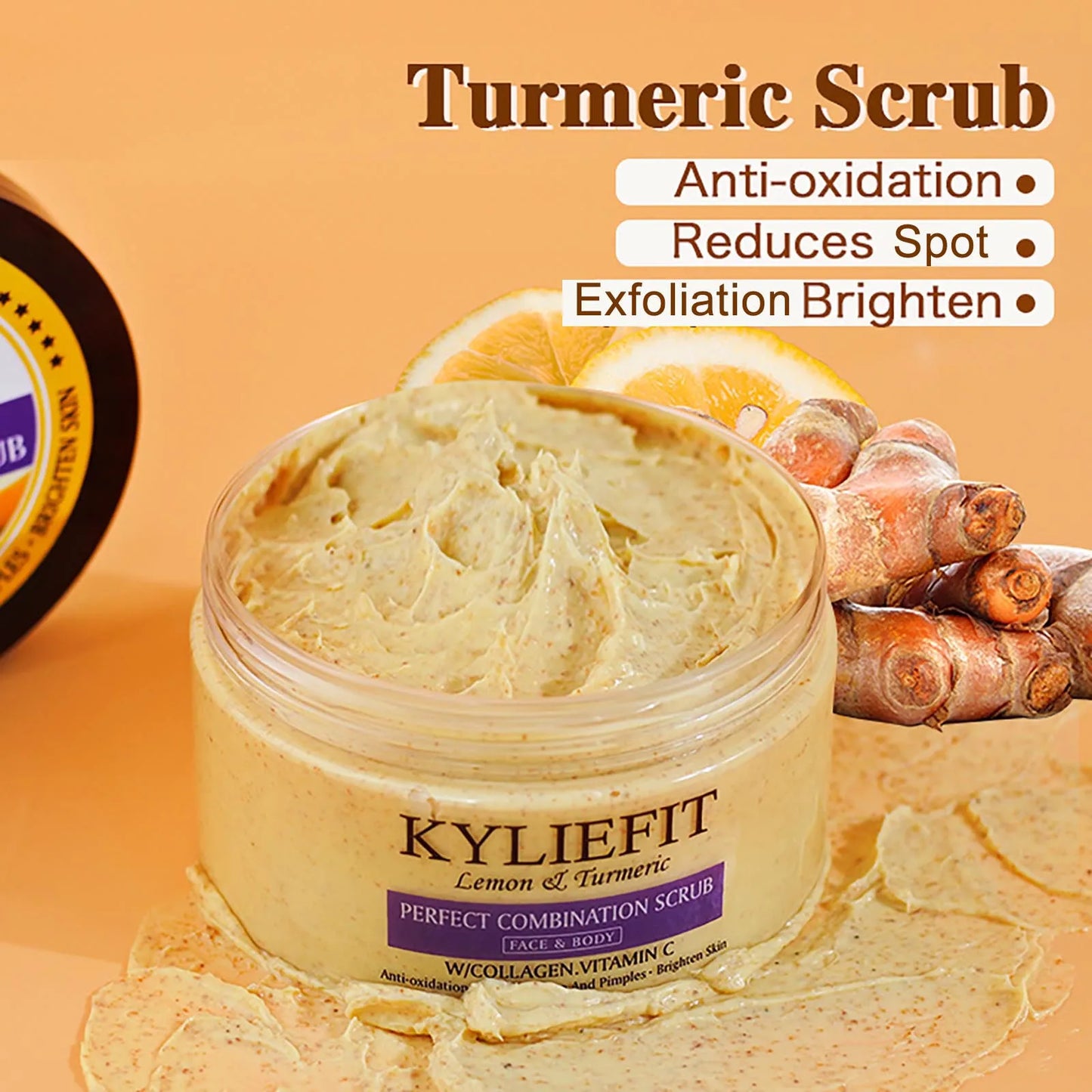 AILKE Organic Turmeric Skin Care Set Brighten And Even Skin