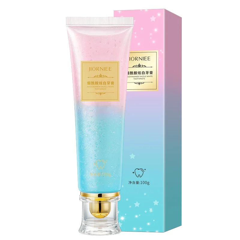 100g Niacinamide Whitening Toothpaste Refreshing Clean Teeth For Men And Women Fresh Breath Toothpaste To Remove Tooth Stains