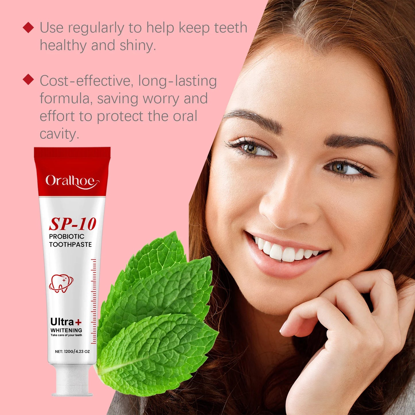 Sp10 Probiotic Toothpaste Tooth Brightening Remove Plaque Improve Dental Caries Protect Gum Fresh Breath Oral Hygiene Cleansing