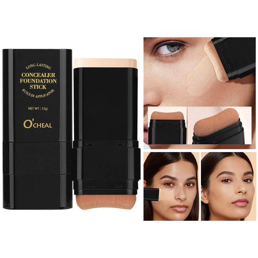 O'Cheal Two In One Concealer Foundation Stick Matte Waterproof Bronzer