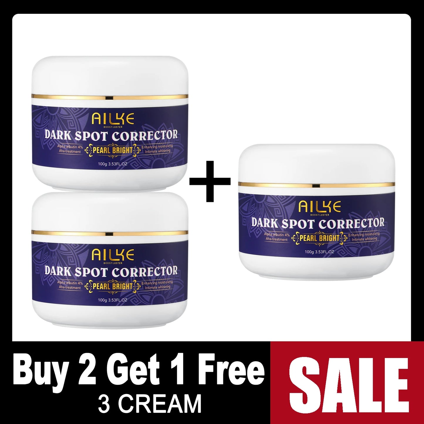 AILKE Whitening Skin Care Lightens Spots And Moisturizes