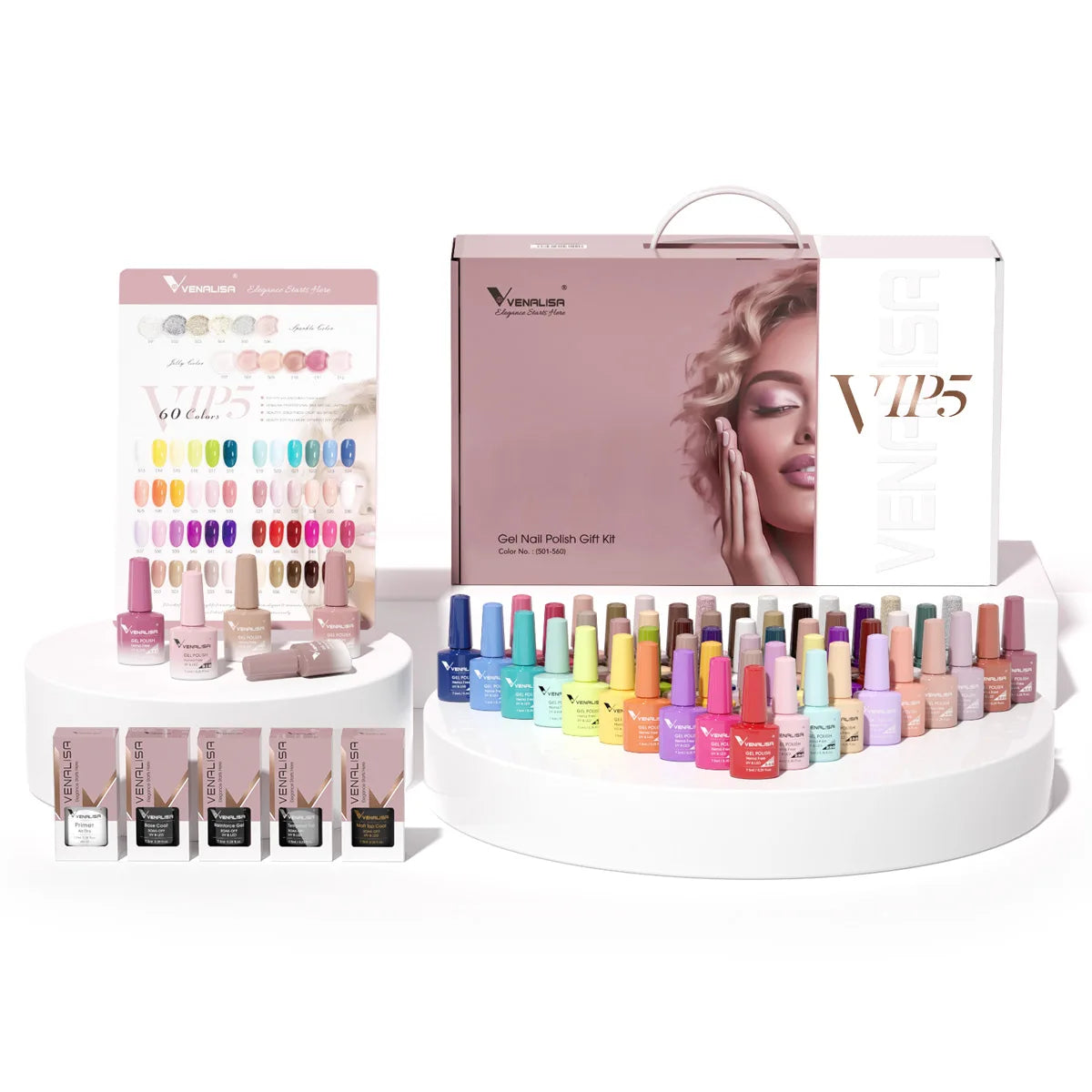VenalisaOfficial Premium Gel Kit 36 60 Soak Off UV Led