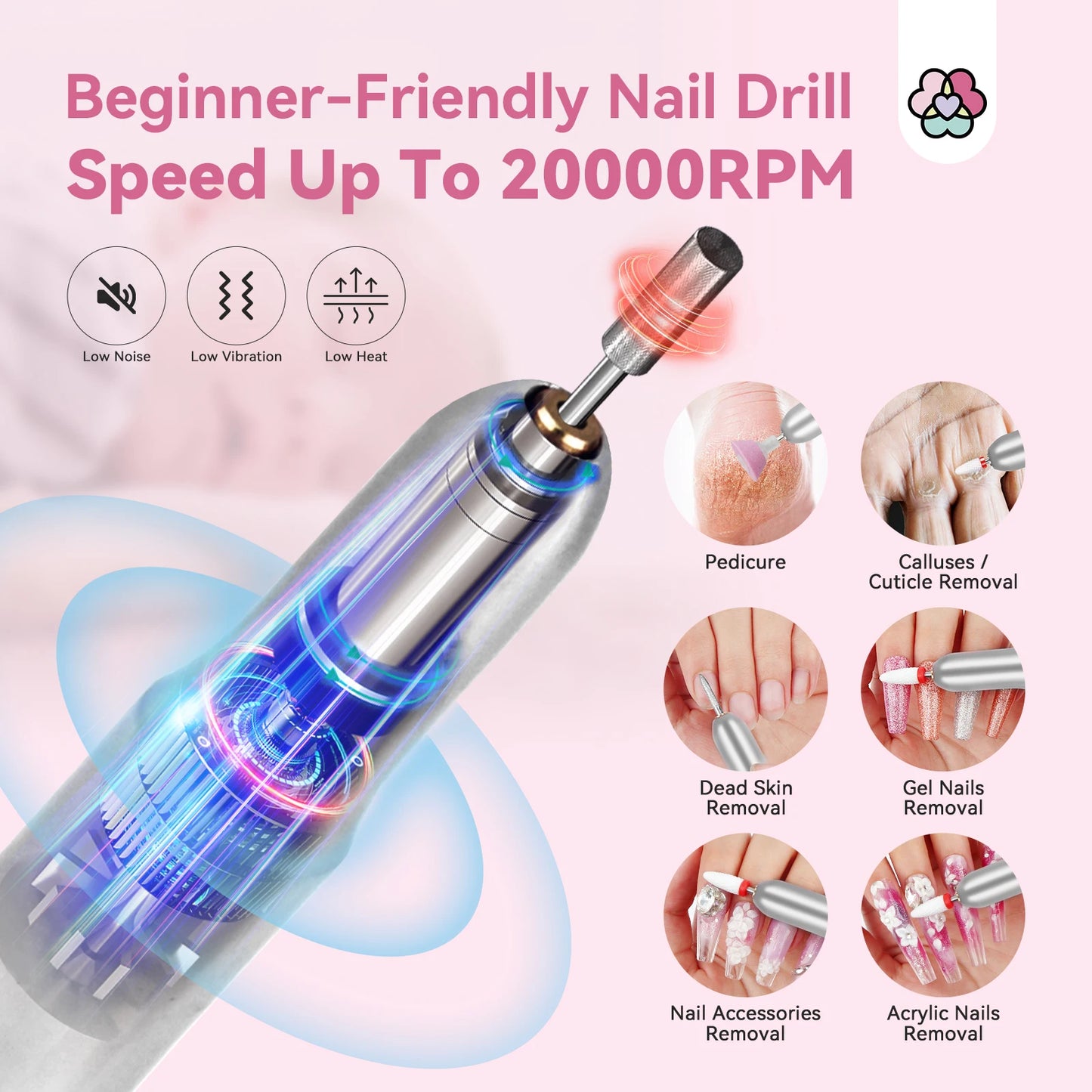 Saviland Complete Acrylic Nail Kit For Beginners With 180W Lamp