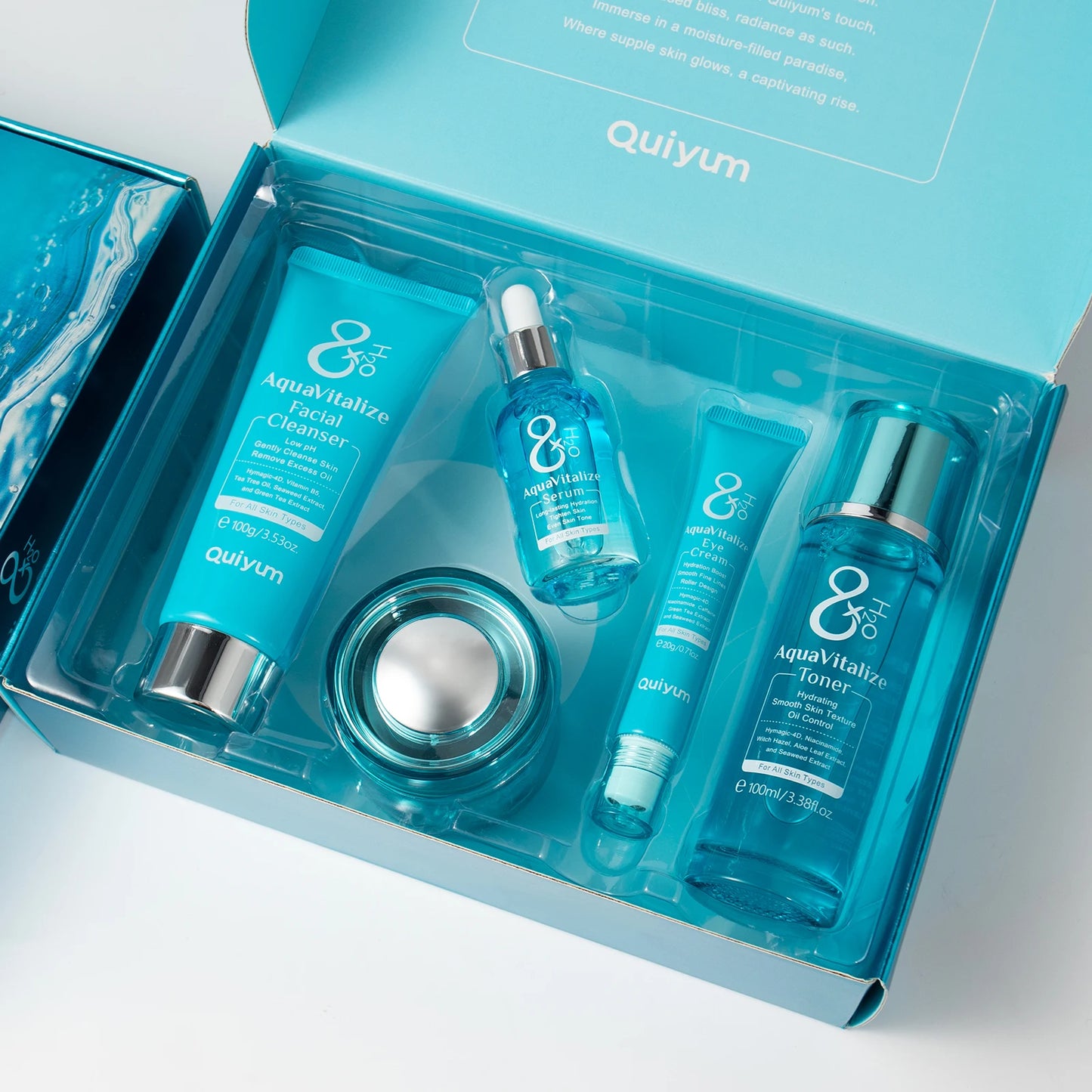 Laikou AquaVitalize Hydration Skincare Set Five Pieces Deep Wrinkle Kit