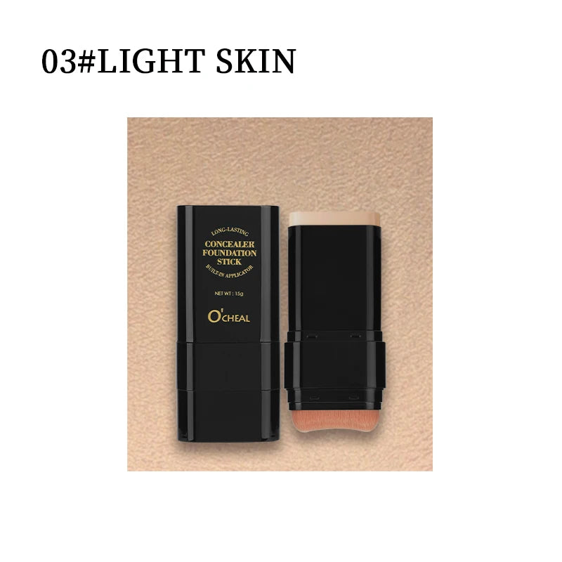 O'Cheal Two In One Concealer Foundation Stick Matte Waterproof Bronzer