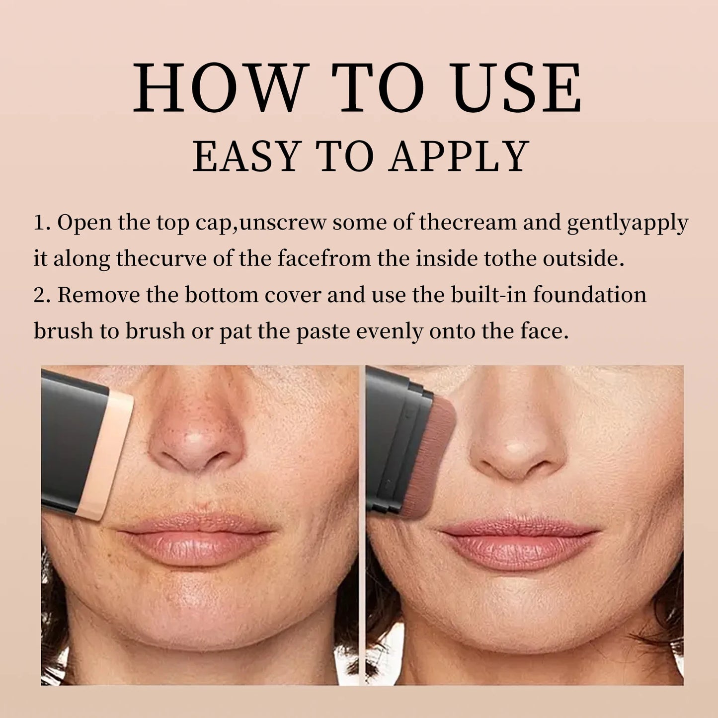 O'Cheal Two In One Concealer Foundation Stick Matte Waterproof Bronzer