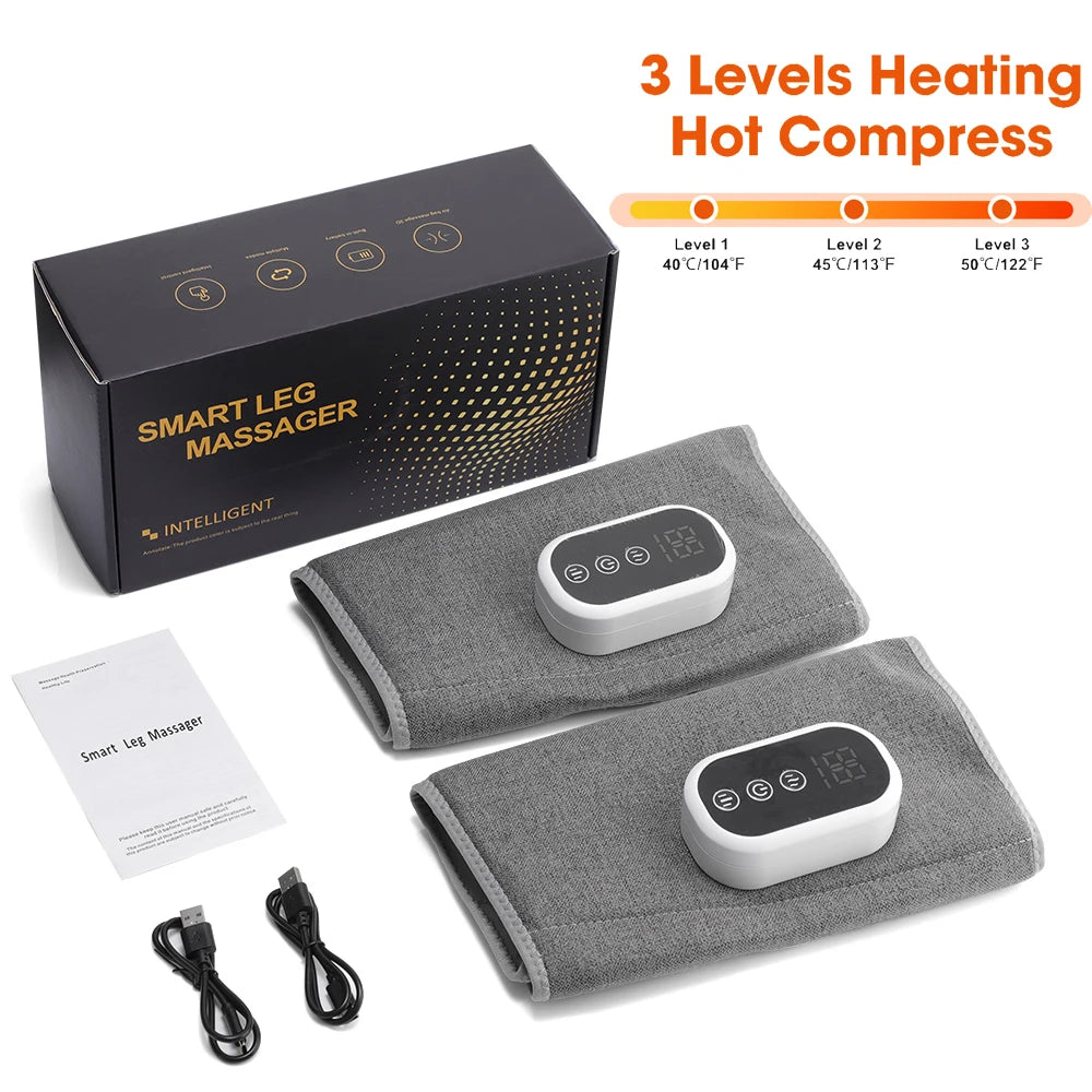 PastSky 360 Calf Massager With Air Pressure Compression And Heat