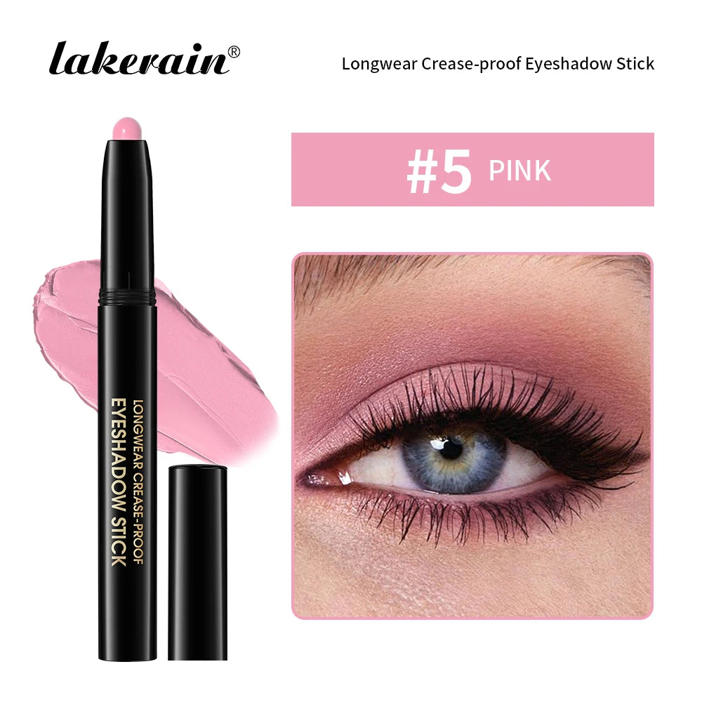 Waterproof Matte and Glitter Eyeshadow Liner Pencil Dual Eye Makeup