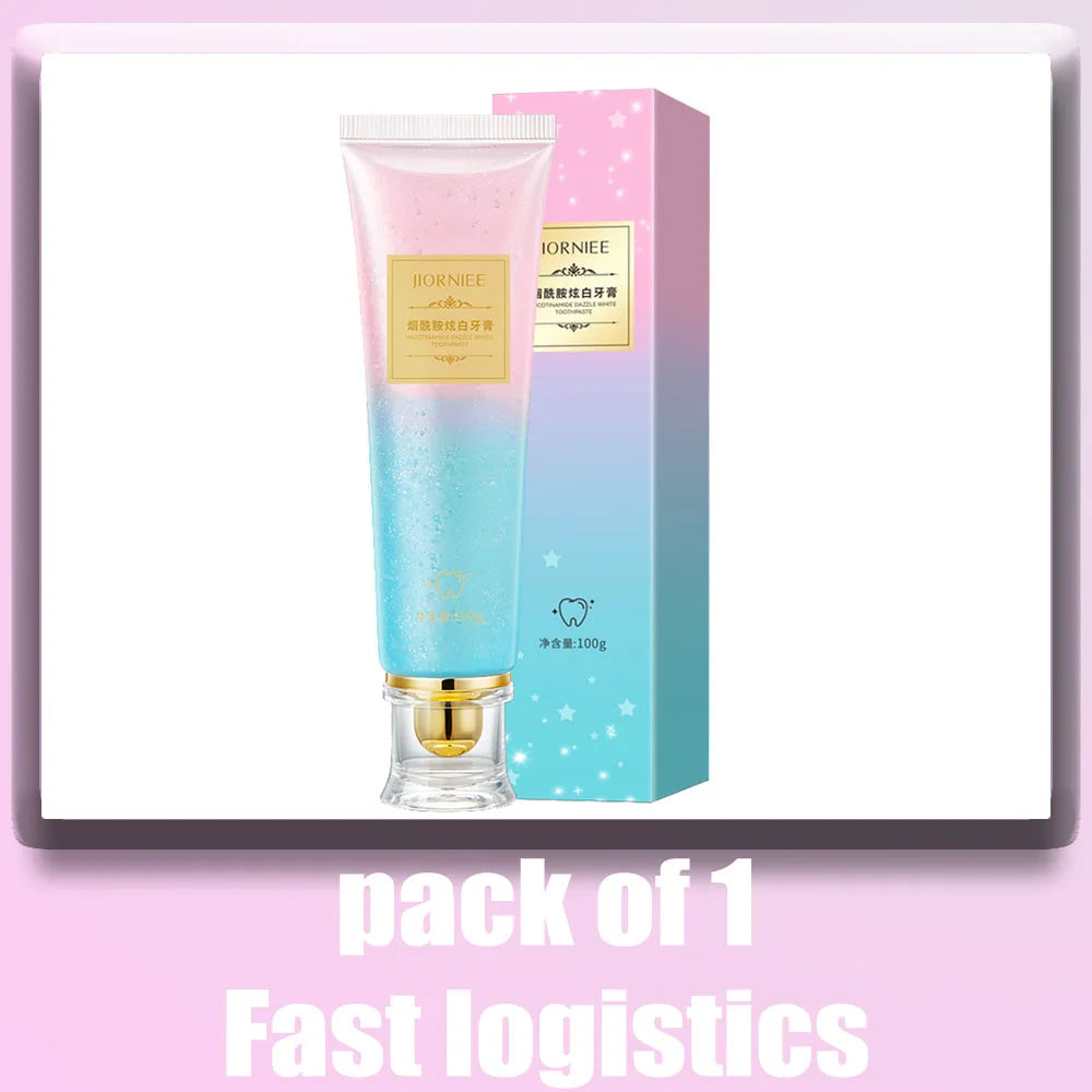 100g Niacinamide Whitening Toothpaste Refreshing Clean Teeth For Men And Women Fresh Breath Toothpaste To Remove Tooth Stains