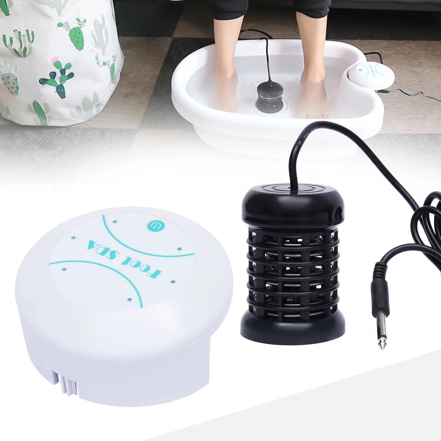 Advanced Ionic Detox Foot Bath Machine with Timer, 3 Modes, Heating, and LCD Screen for Complete Foot Detox and Health
