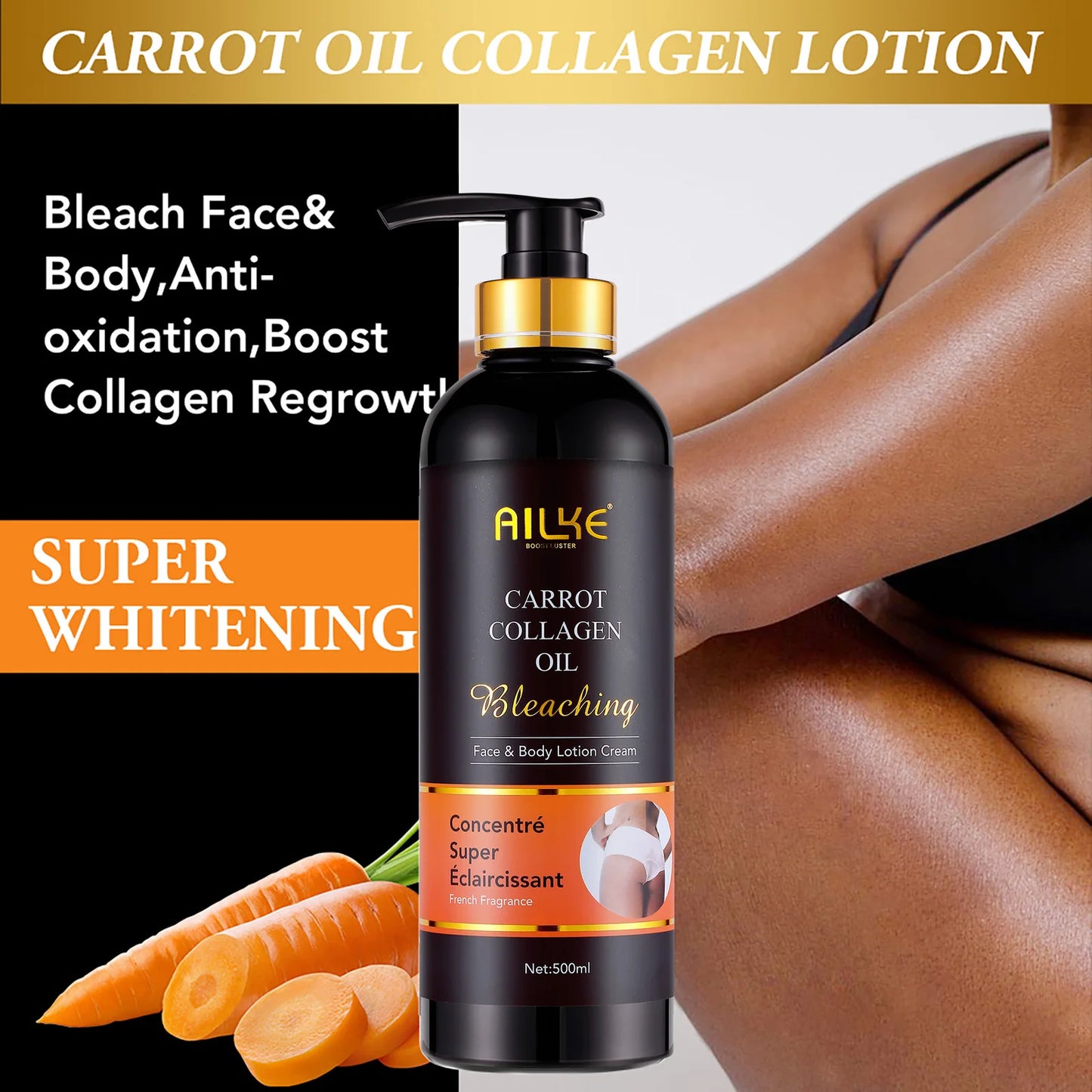 Ailke Skin Whitening Serum Reduces Spots Moisturizing