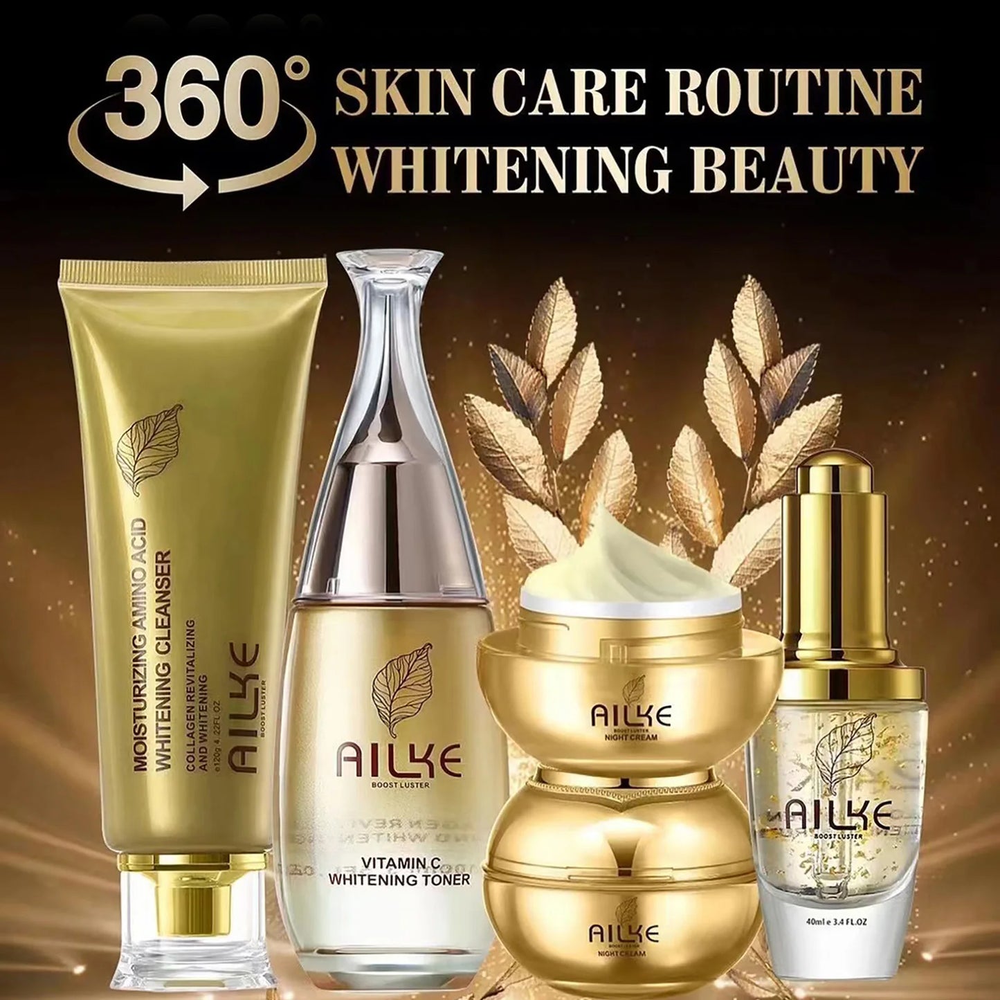AILKE Whitening Anti Aging Facial Care Set For Women