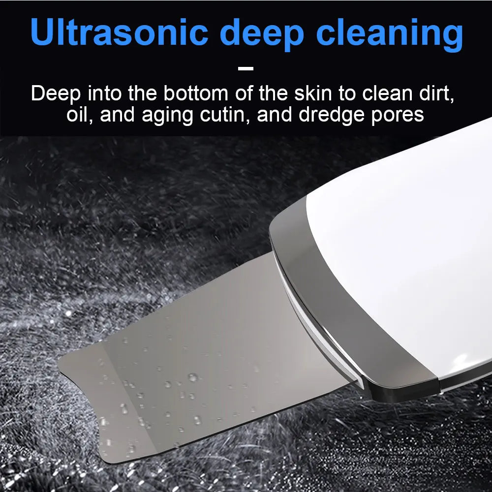 Skin Scrubber Face Spatula Pore Cleaner With 4 Modes USB