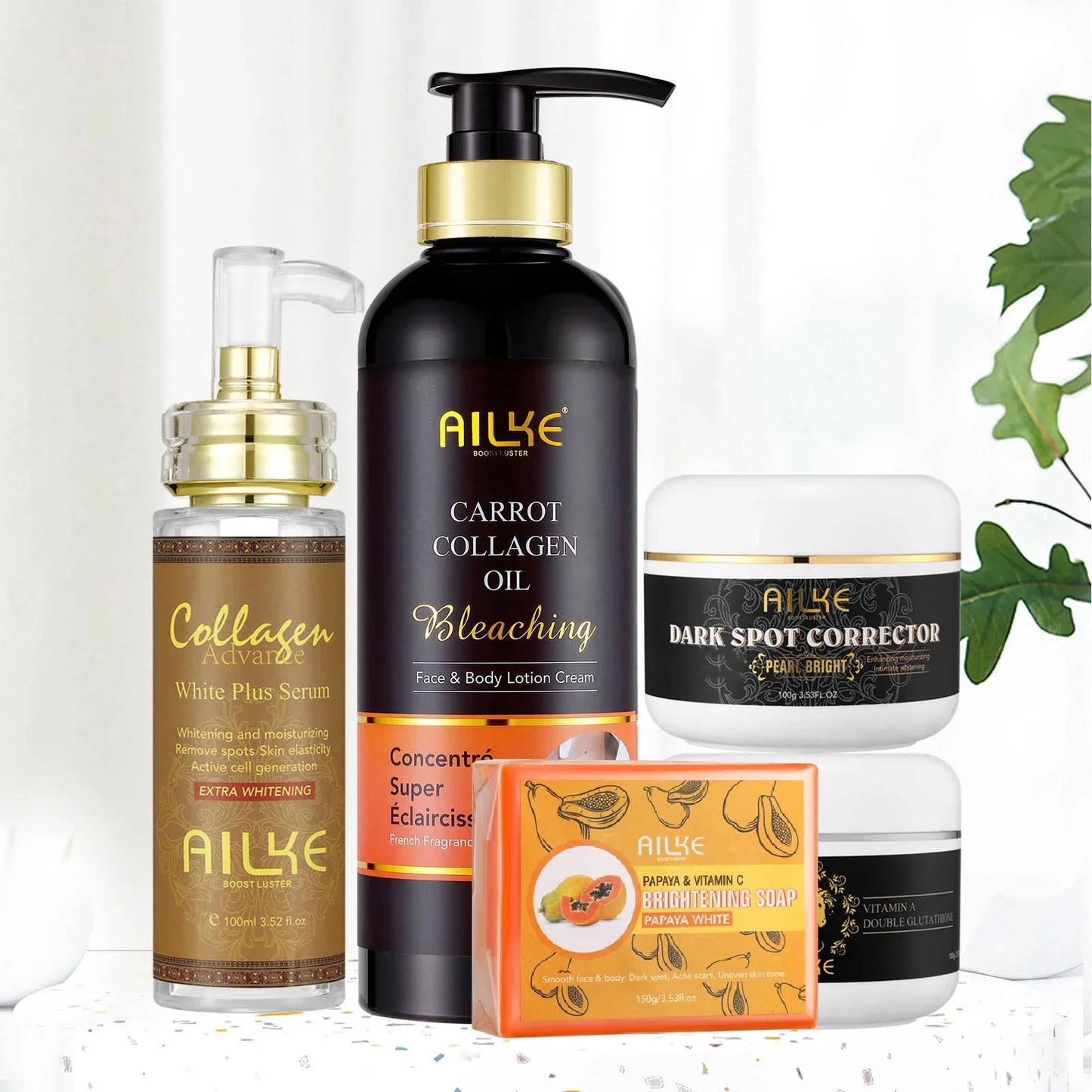 AILKE Collagen 5 In 1 Skin Care Kit For Elasticity