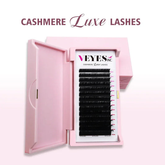 Veyes Inc Cashmere Luxe  Eyelash Extensions Veyelash Faux Mink Individual Volume Lashes Soft Natural Lash Extensions for Makeup