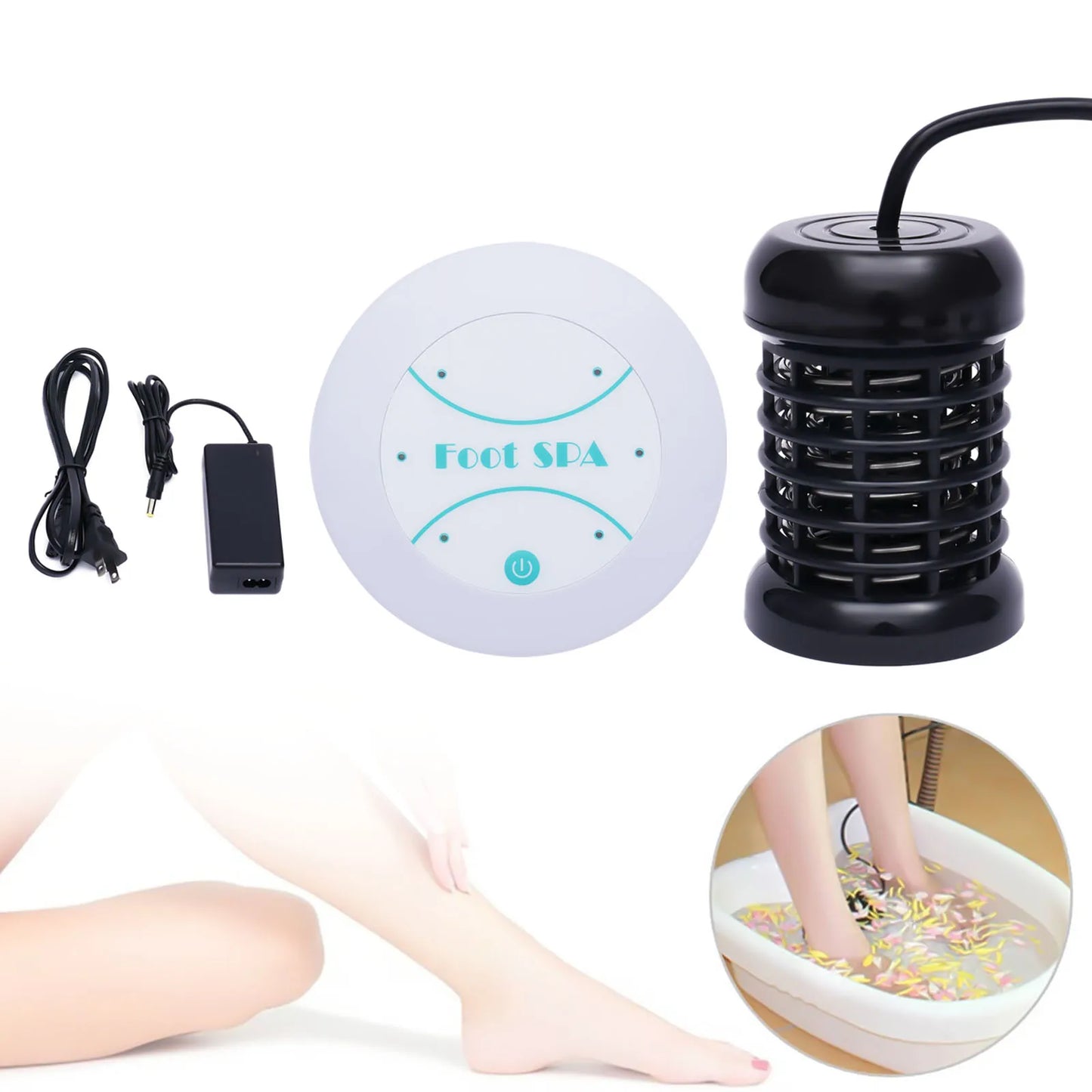 Advanced Ionic Detox Foot Bath Machine with Timer, 3 Modes, Heating, and LCD Screen for Complete Foot Detox and Health
