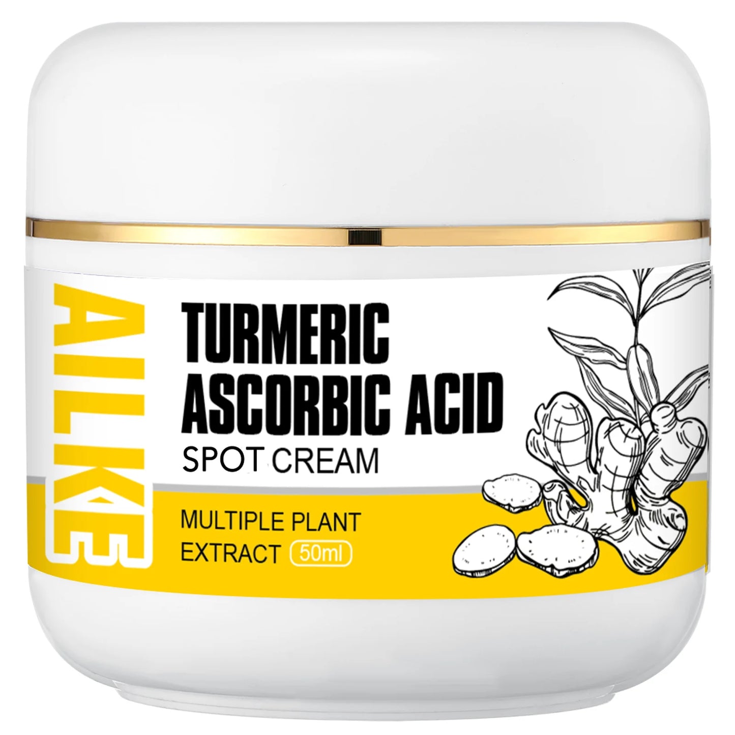 AILKE Organic Turmeric Skin Care Set Brighten And Even Skin