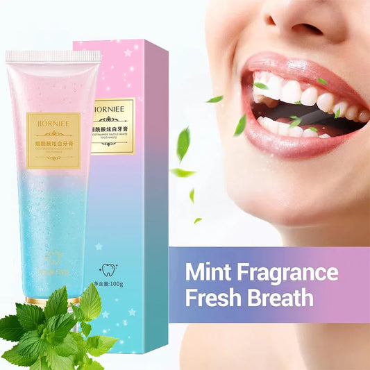 100g Niacinamide Whitening Toothpaste Refreshing Clean Teeth For Men And Women Fresh Breath Toothpaste To Remove Tooth Stains