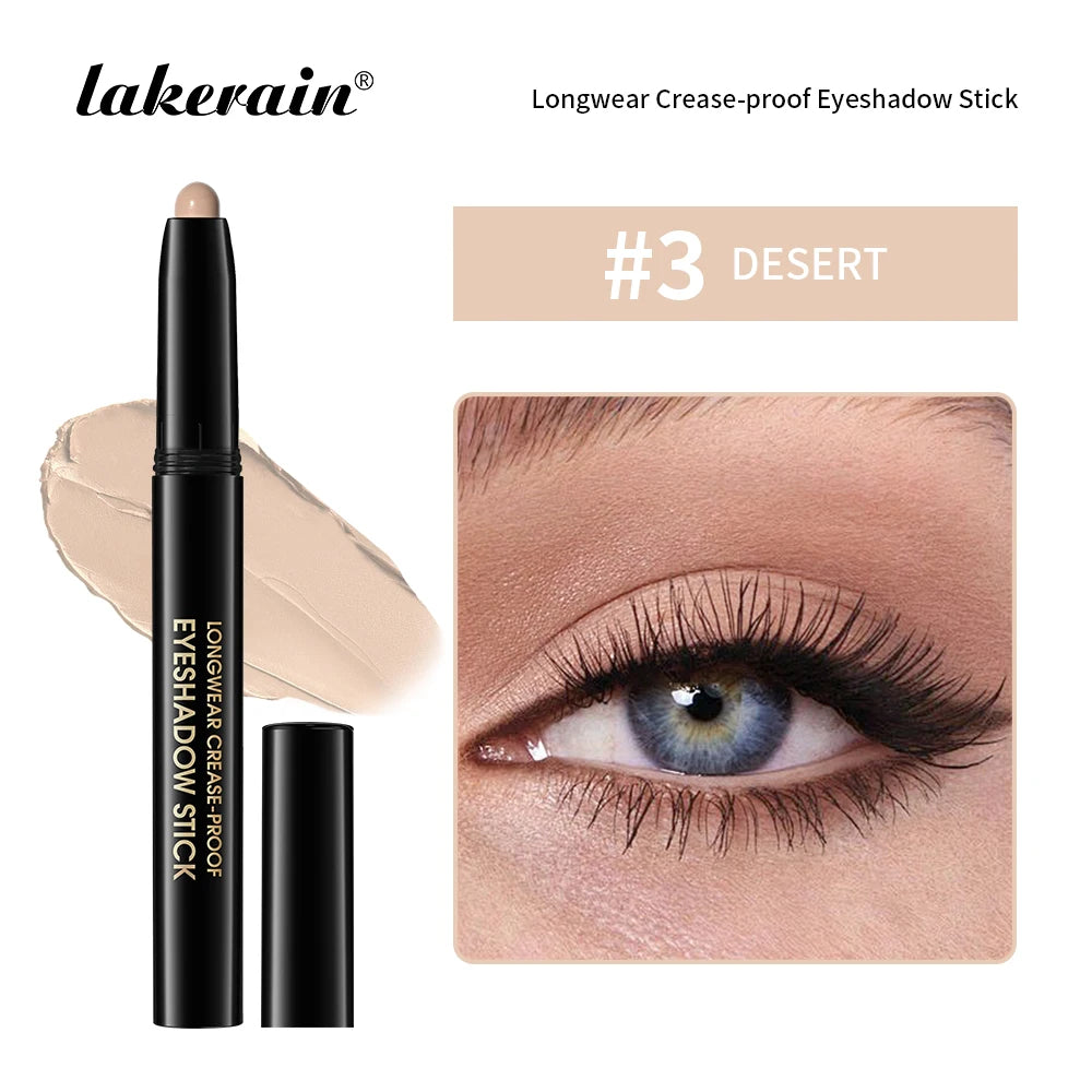 Waterproof Matte and Glitter Eyeshadow Liner Pencil Dual Eye Makeup