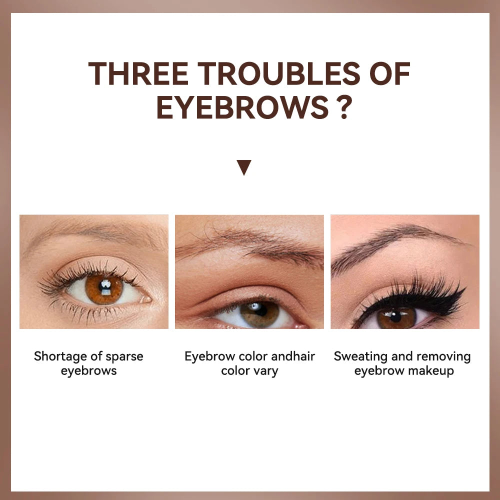 Multicolor Eyebrow Gel Luxurious Longlasting Waterproof Dyeing Formula Enhancer EyeMakeup