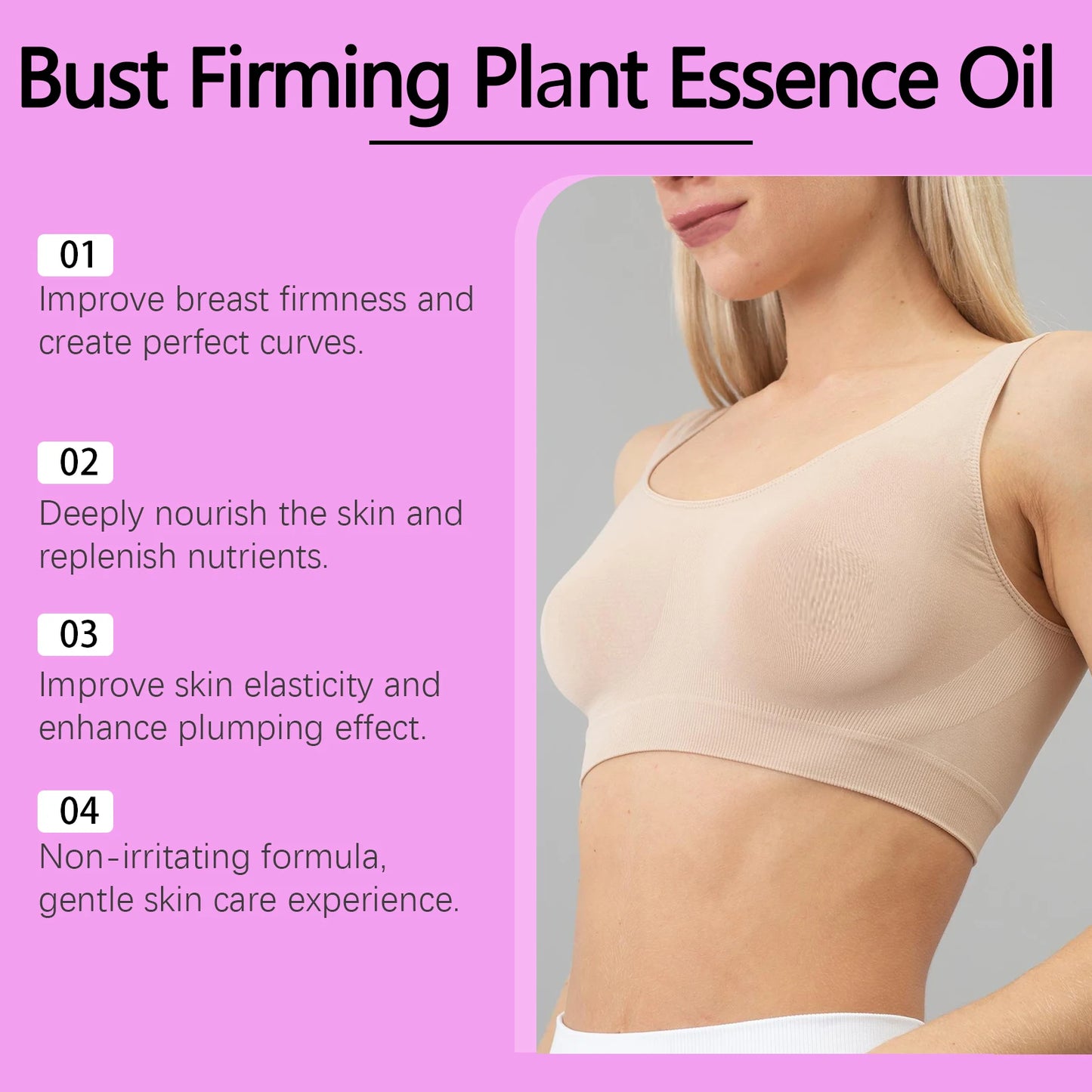 Bust Firming Plant Oil For Chest Care And Elasticity